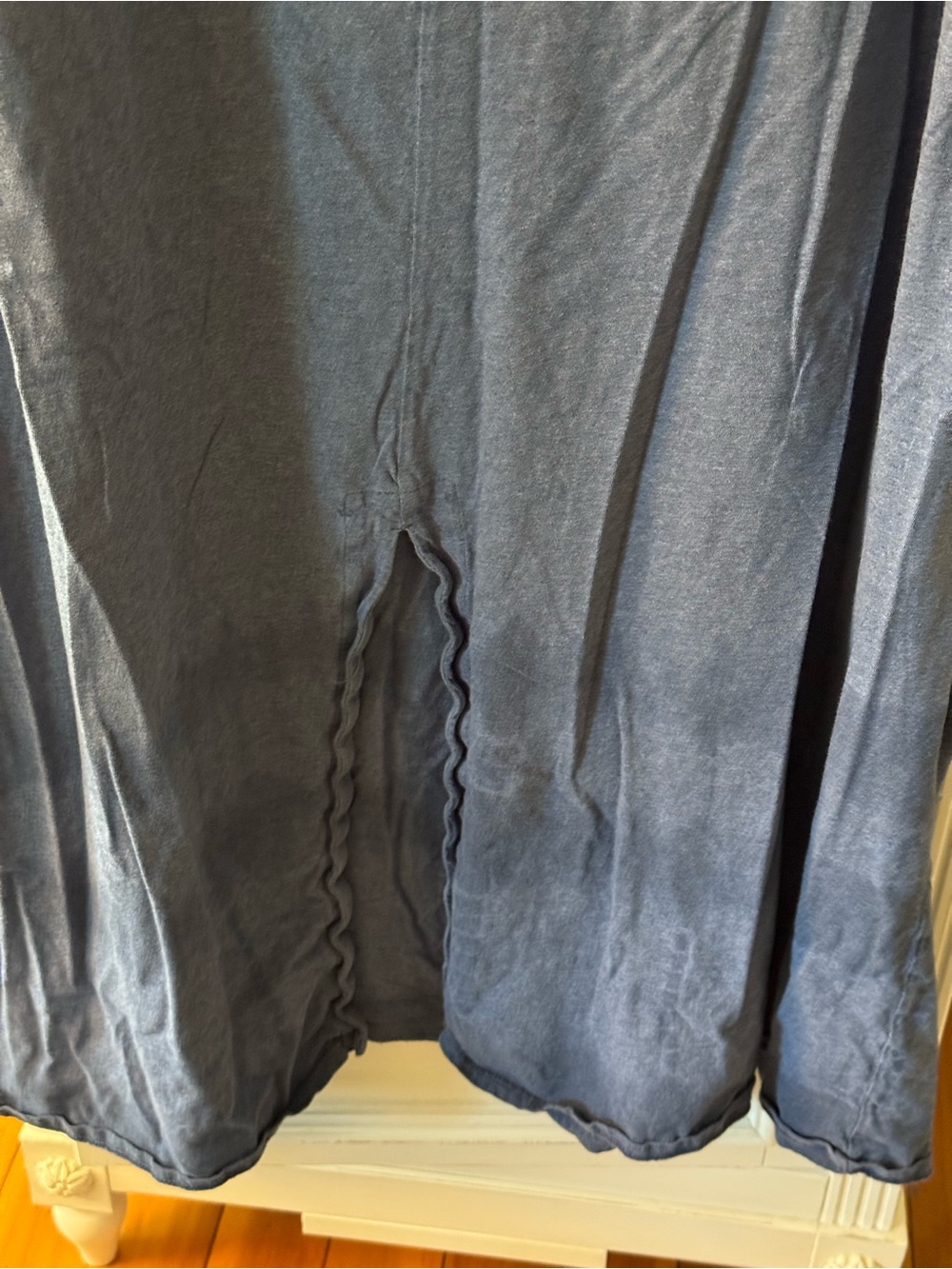 J. Jill Pure Jill Cotton Blue Tie Dyed Sleeveless Maxi Dress Size 3X - Picture 4 of 4